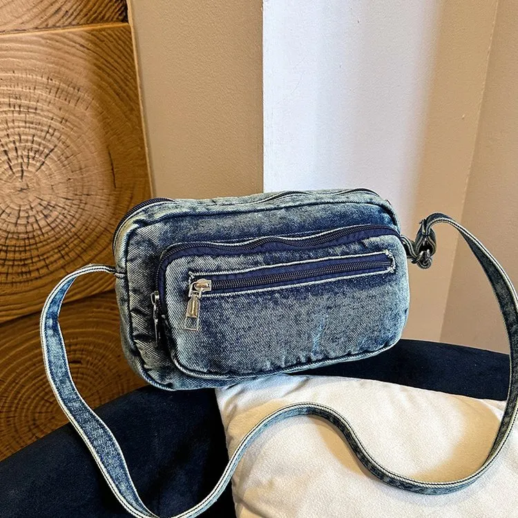 Tas Selempang Wanita Bahan PU Sintetis Tekstur Halus Grosir