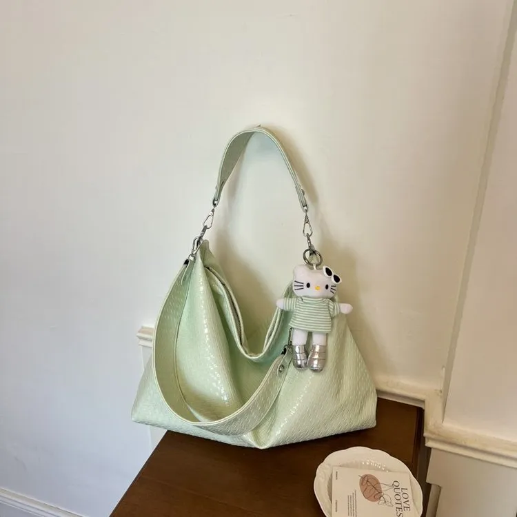 Tas Selempang Wanita Bahan PU Sintetis Tekstur Halus Grosir