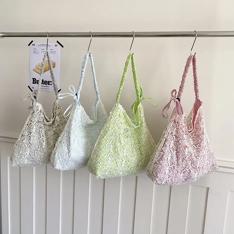Tas Selempang Wanita Bahan PU Sintetis Motif Floral Warna Kuning Tali Rantai Grosir Import
