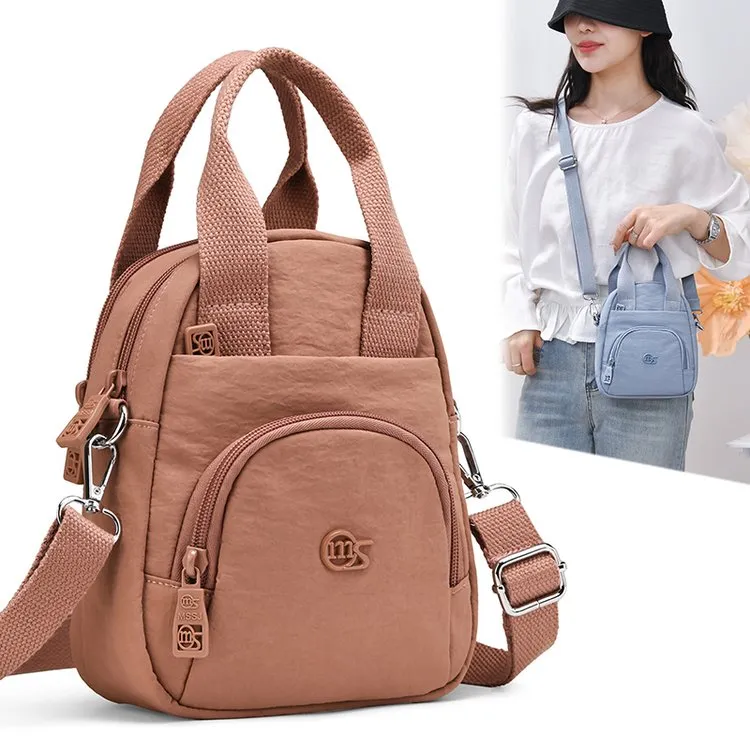 Tas Ransel Bahan PU Sintetis Tekstur Halus Grosir