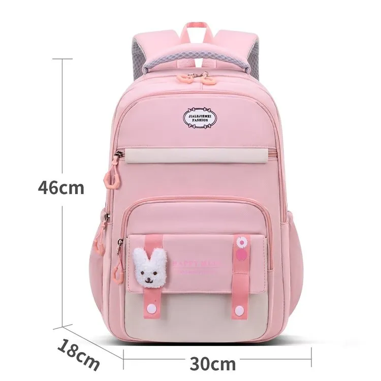 Tas Ransel Bahan PU Sintetis Tekstur Halus Grosir