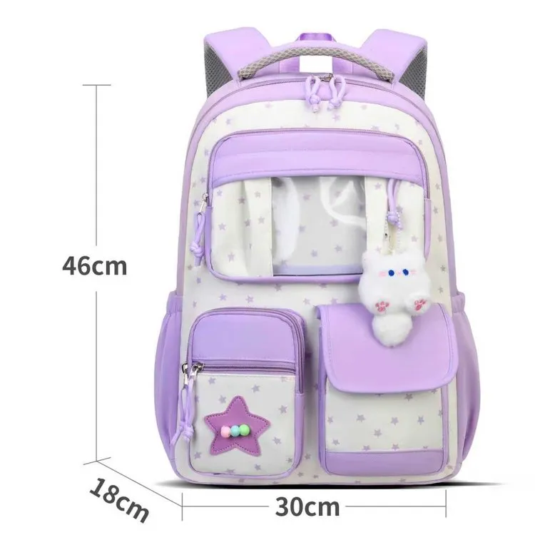 Tas Ransel Bahan PU Sintetis Tekstur Halus Grosir