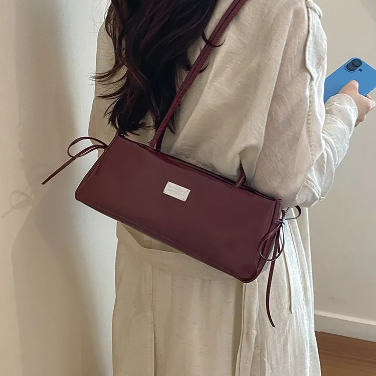 Tas Selempang Wanita Bahan PU Sintetis Tekstur Halus Grosir