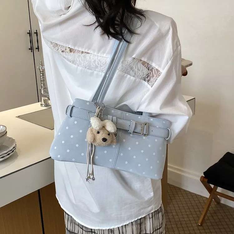 Tas Selempang Wanita Bahan PU Sintetis Tekstur Halus Grosir