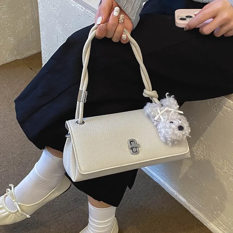 Tas Selempang Wanita Bahan PU Sintetis Tekstur Halus Grosir