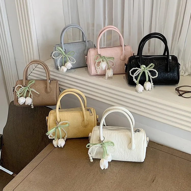 Tas Selempang Wanita Bahan PU Sintetis Tekstur Halus Grosir