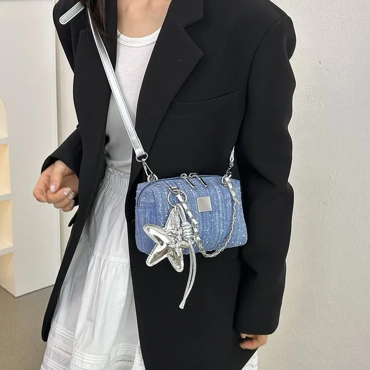 Tas Selempang Wanita Bahan PU Sintetis Tekstur Halus Grosir