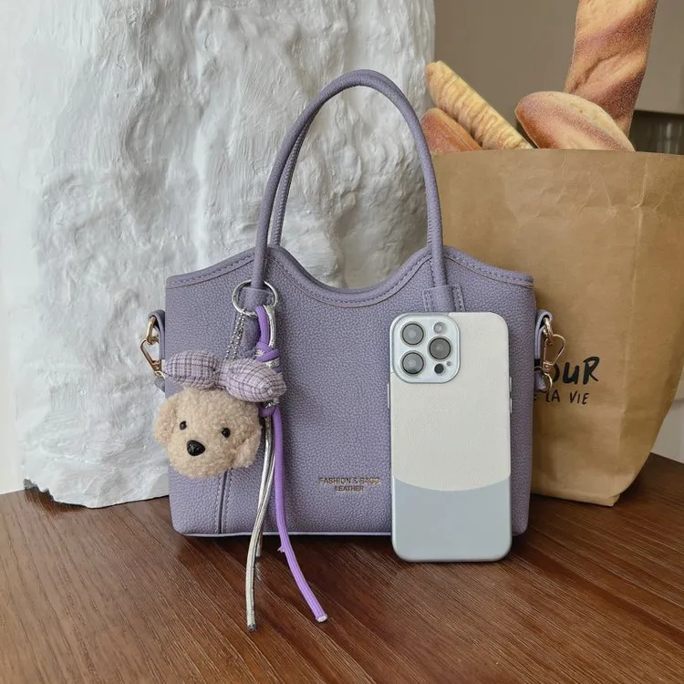 Tas Selempang Wanita Bahan PU Sintetis Tekstur Halus Grosir