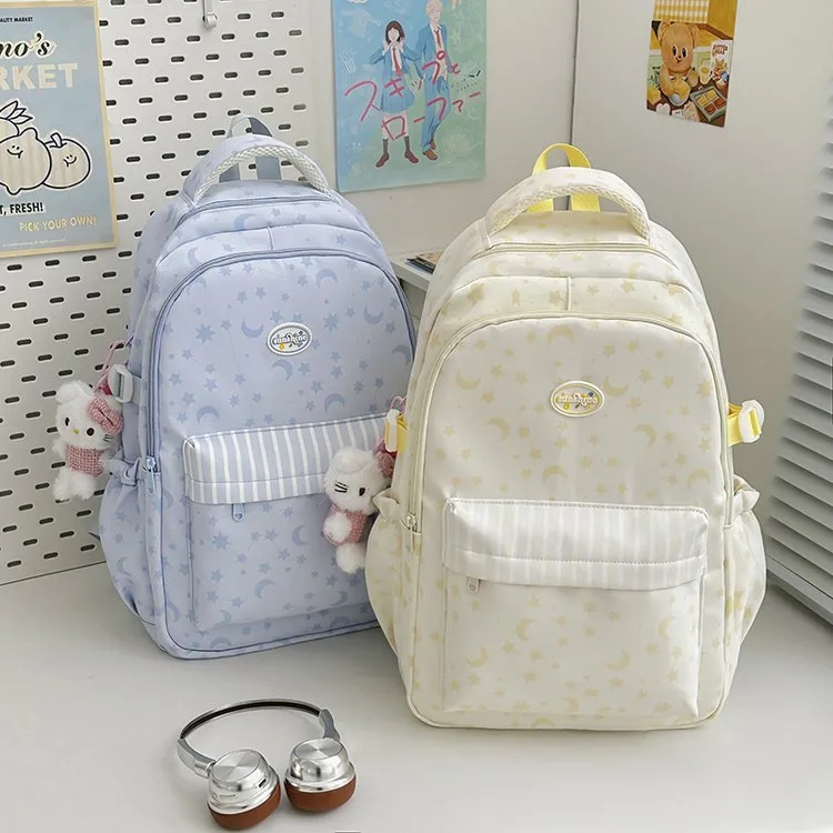 Tas Ransel Wanita Bahan Nylon Resleting Grosir Import