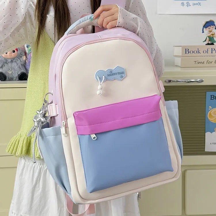 Tas Selempang Wanita Bahan Oxford Resleting untuk Travel Grosir Import Kode GY9044