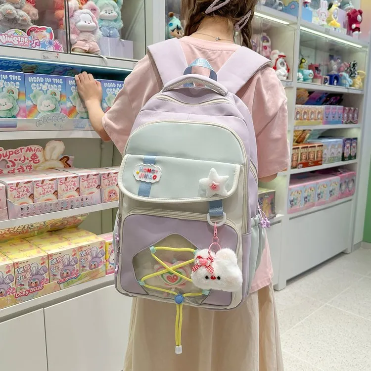 Tas Selempang Wanita Bahan Oxford Motif Kartu Resleting Grosir Import Kode HJN2604