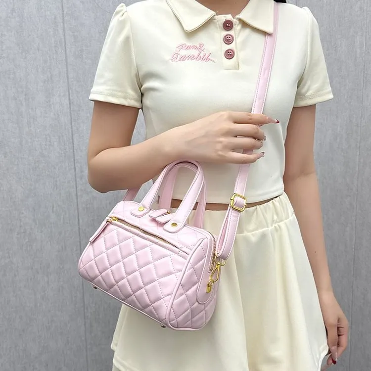Tas Selempang Wanita Bahan PU Sintetis Tekstur Halus Grosir