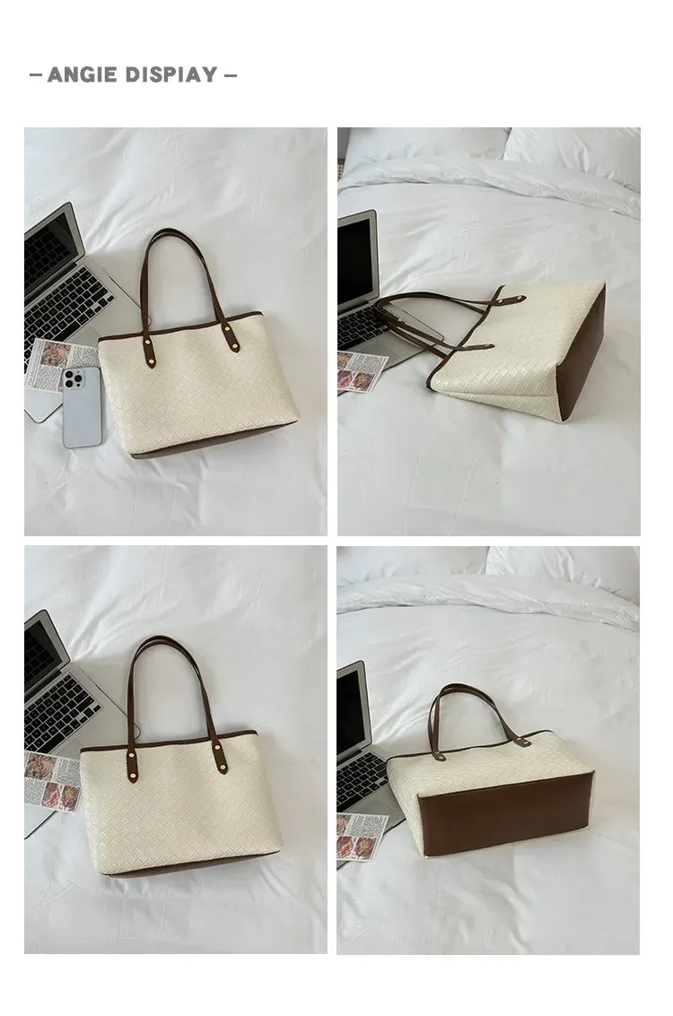 Tas Selempang Wanita Bahan PU Sintetis Model Quilted Warna Putih Bentuk Kotak Katalog Grosir
