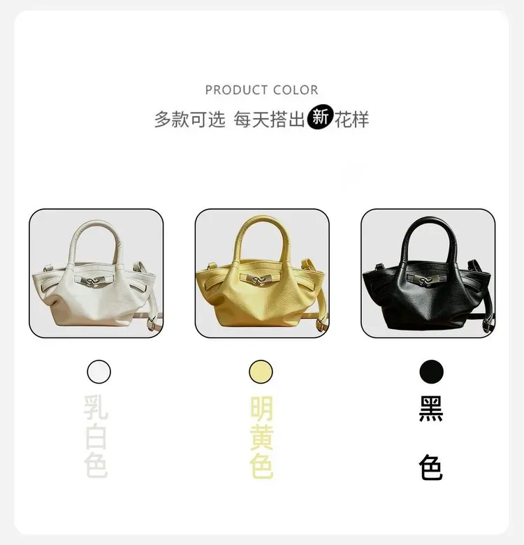 Tas Bahu Wanita Bahan PU Sintetis Polos Warna Hitam Bentuk Kotak Tali Lebar Grosir Import