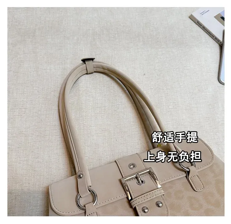 Tas Selempang Wanita Bahan PU Sintetis Motif Print Bentuk Kotak Tali Lebar Pilihan Reseller