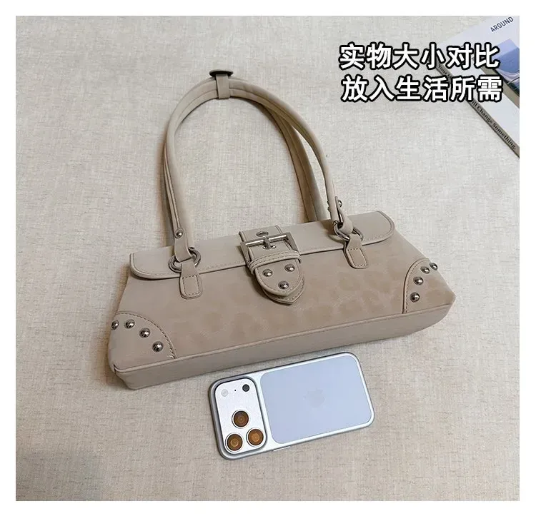 Tas Selempang Wanita Bahan PU Sintetis Motif Print Bentuk Kotak Tali Lebar Pilihan Reseller