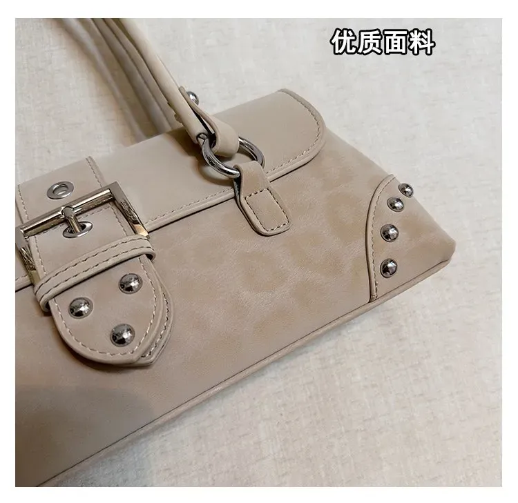 Tas Selempang Wanita Bahan PU Sintetis Motif Print Bentuk Kotak Tali Lebar Pilihan Reseller