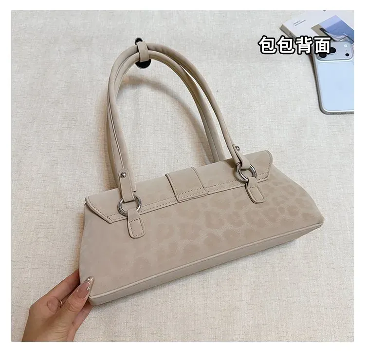 Tas Selempang Wanita Bahan PU Sintetis Motif Print Bentuk Kotak Tali Lebar Pilihan Reseller