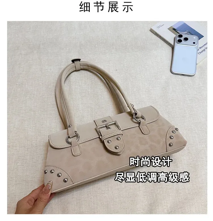 Tas Selempang Wanita Bahan PU Sintetis Motif Print Bentuk Kotak Tali Lebar Pilihan Reseller