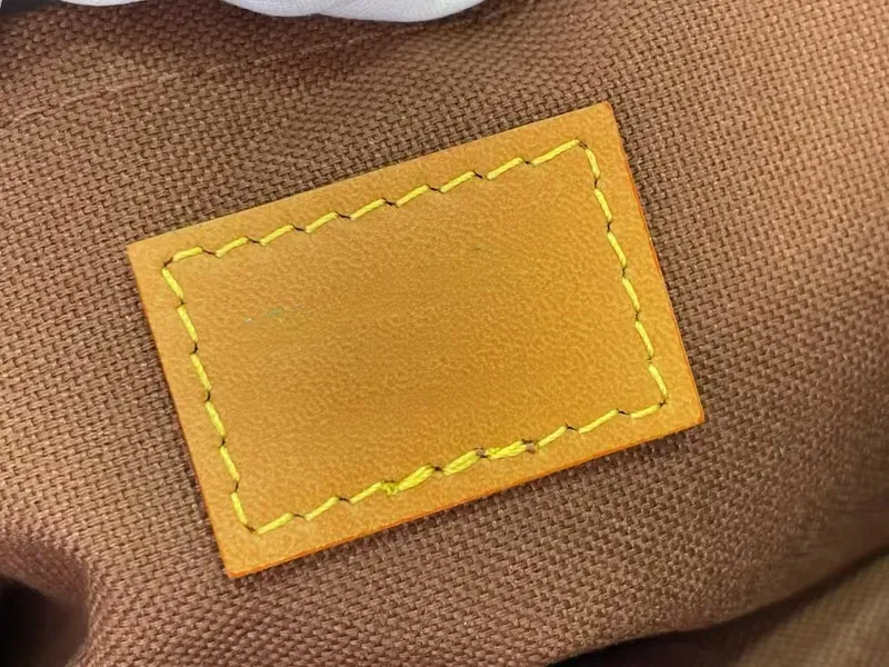 Tas Selempang Wanita Bahan PU Sintetis Motif Print Warna Kuning Bentuk Kotak Resleting Grosir