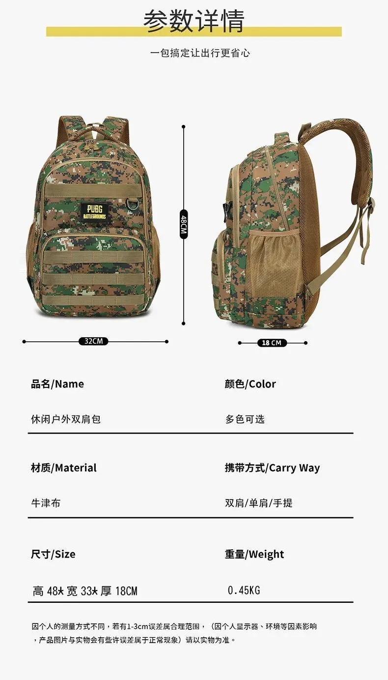 Tas Ransel Wanita Bahan Oxford Motif Print Warna Hijau Bentuk Kotak Tali Lebar Grosir Import