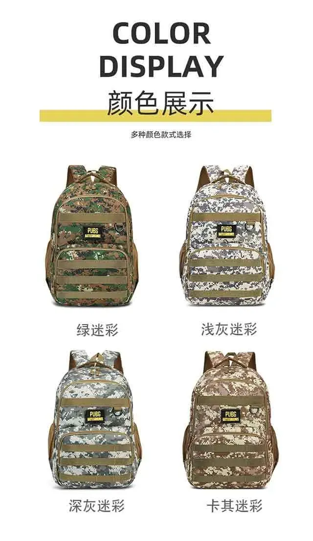 Tas Ransel Wanita Bahan Oxford Motif Print Warna Hijau Bentuk Kotak Tali Lebar Grosir Import