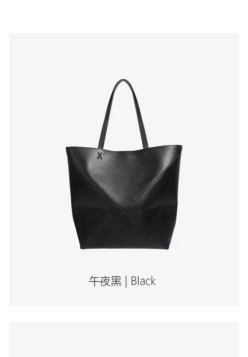 Tas Bahu Wanita Polos Warna Hitam Bentuk Kotak Tali Lebar Resleting Grosir Import