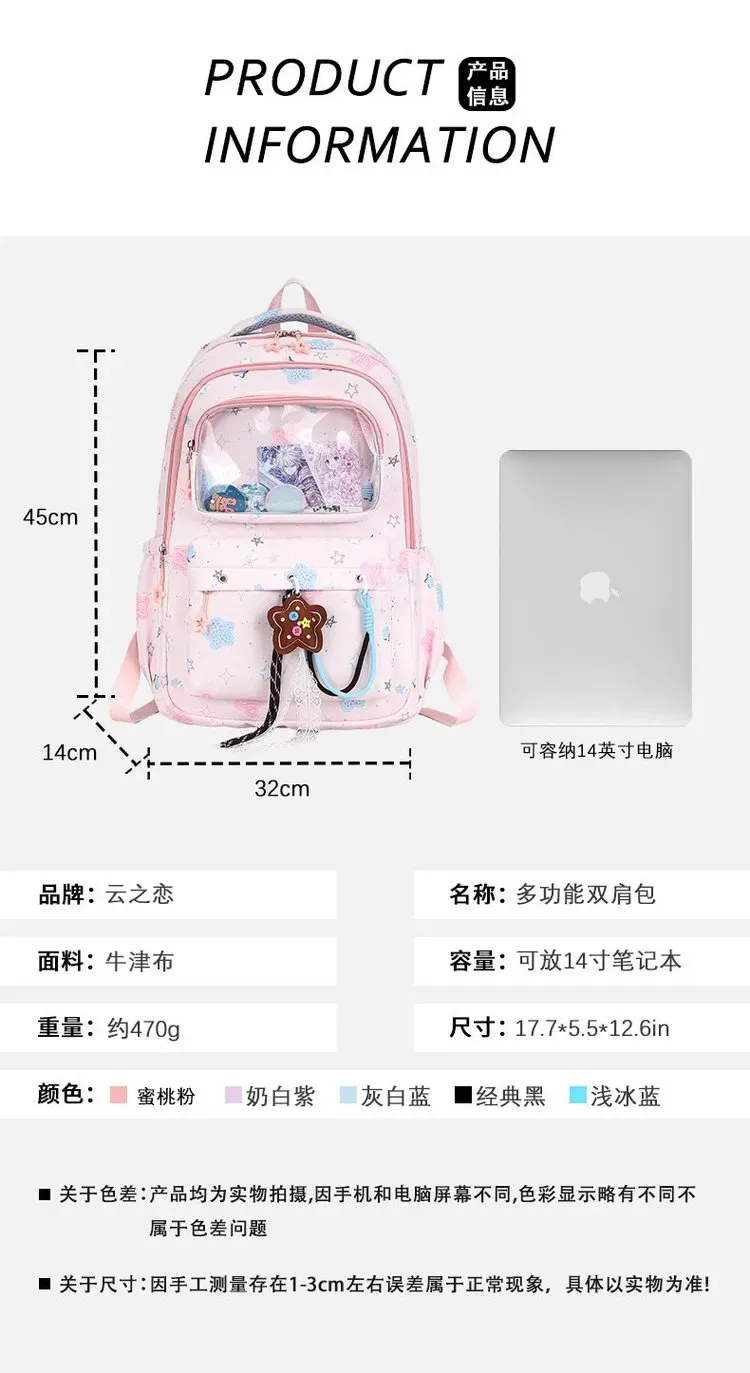 Tas Selempang Wanita Bahan Oxford Motif Print Warna Putih Bentuk Kotak Tali Grosir Import