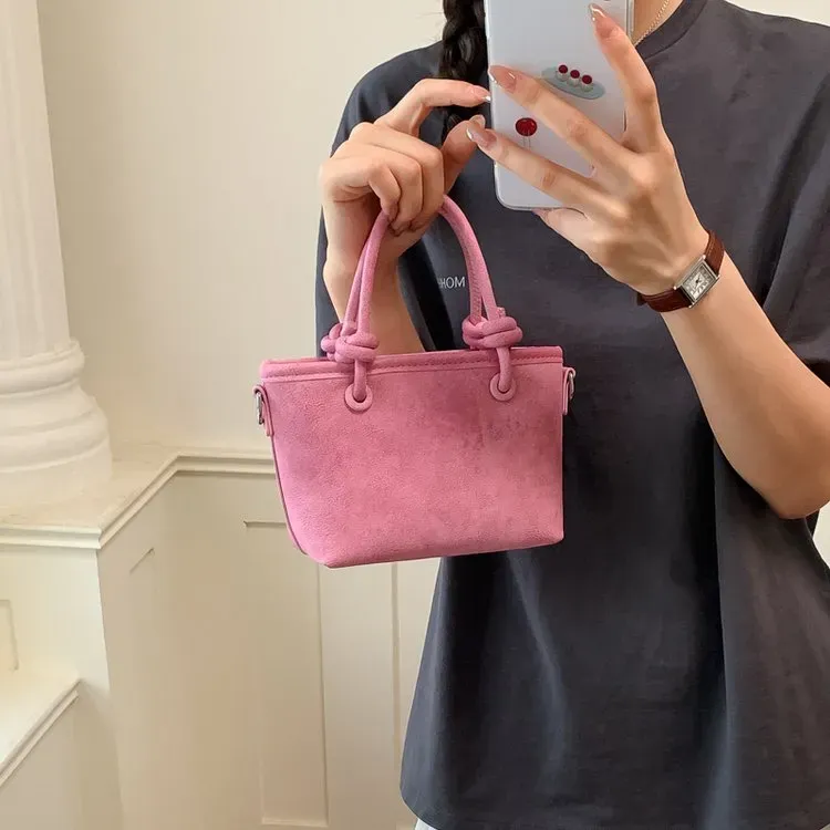 Tas Selempang Wanita Bahan PU Sintetis Polos Warna Hitam Bentuk Kotak Tali Resleting Grosir