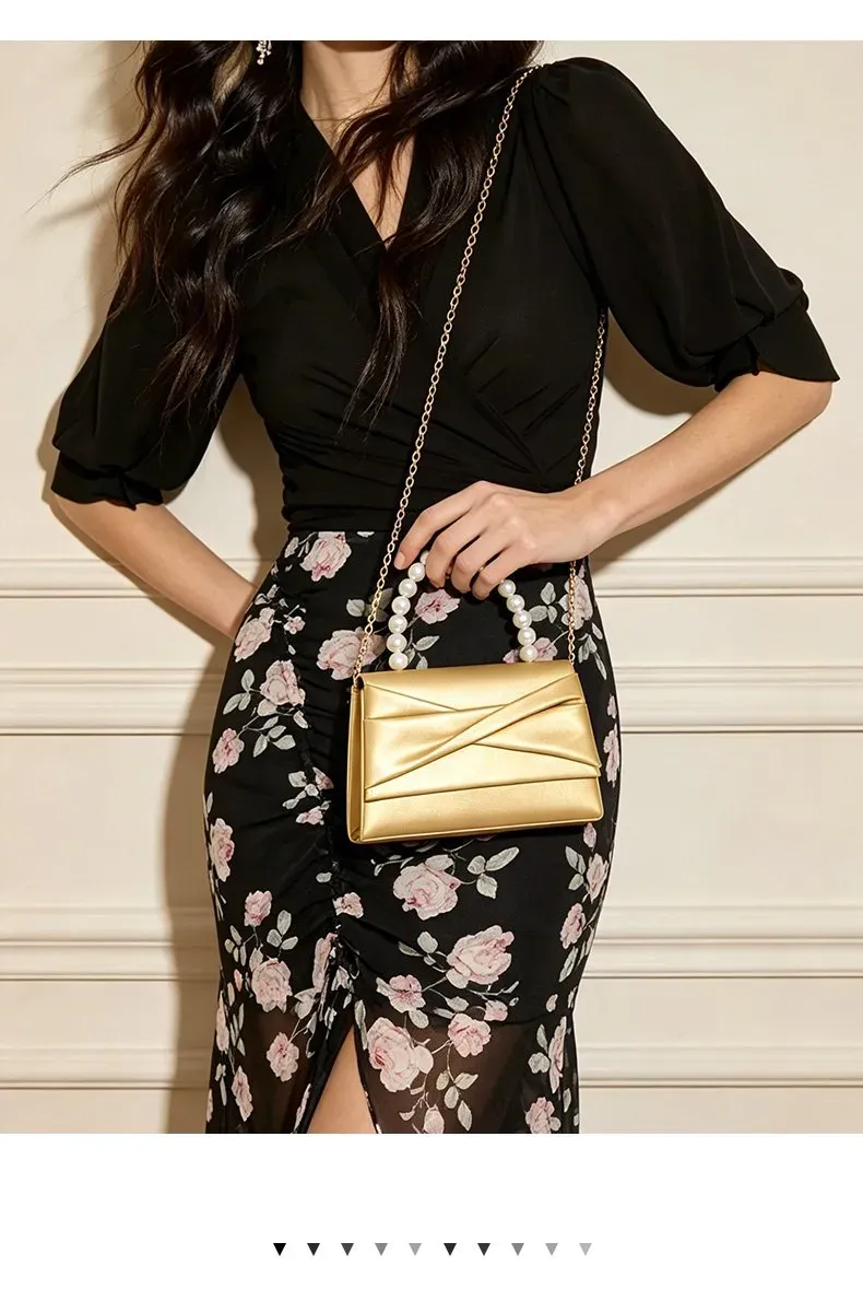 Tas Selempang Wanita Bahan PU Sintetis Polos Warna Kuning Bentuk Kotak Tali Harga Grosir