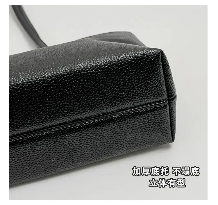 Tas Selempang Wanita Bahan PU Sintetis Polos Warna Merah Bentuk Kotak Tali Stok Grosir