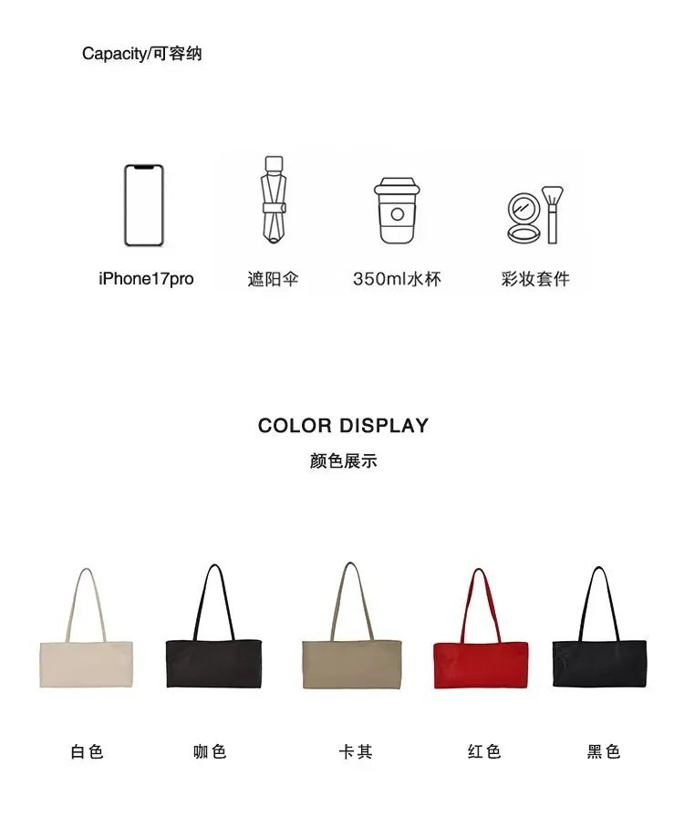 Tas Selempang Wanita Bahan PU Sintetis Polos Warna Merah Bentuk Kotak Tali Stok Grosir