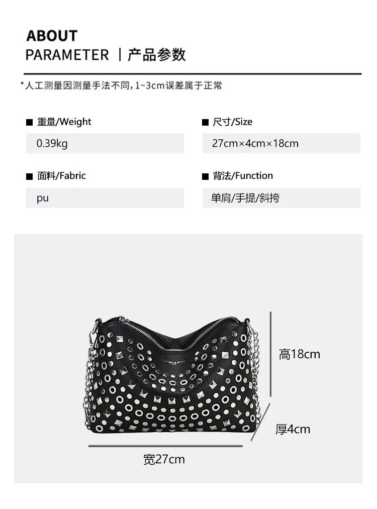Tas Selempang Wanita Bahan PU Sintetis Motif Print Warna Hitam Bentuk Kotak Tali Resleting