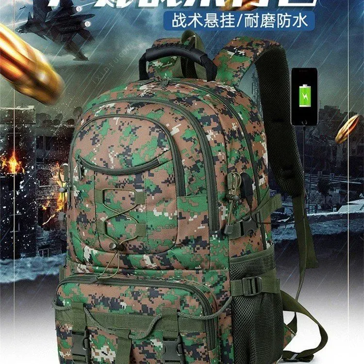 Tas Ransel Wanita Bahan Oxford Warna Hijau Resleting Fashion Grosir Import
