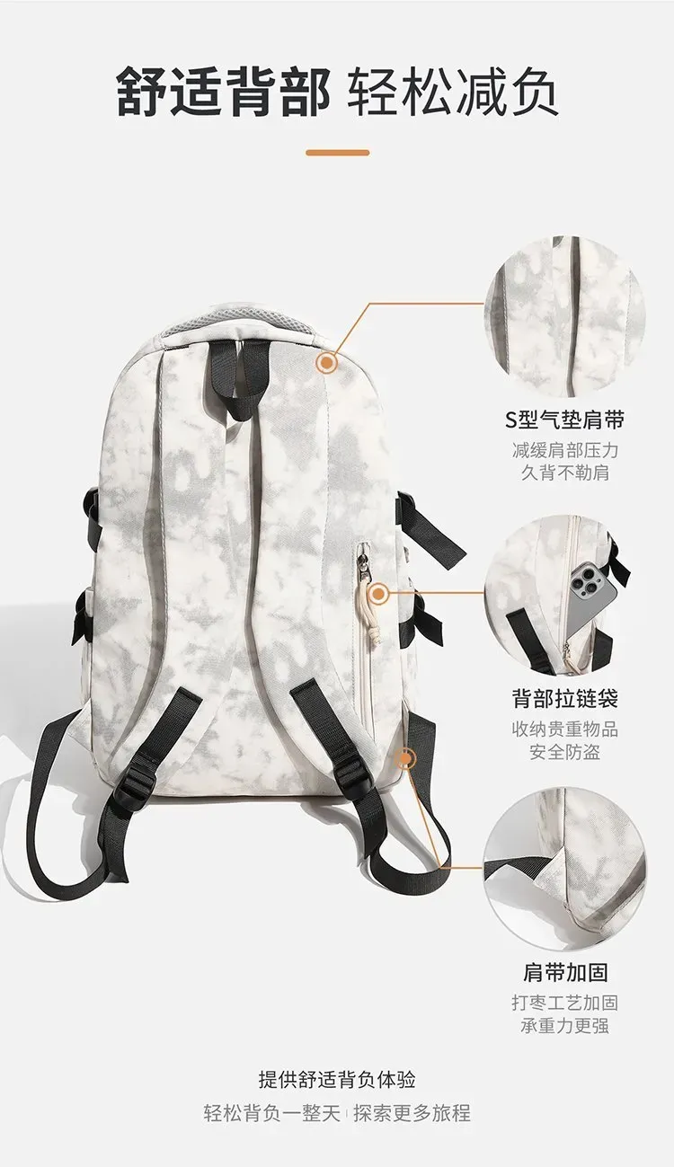 Tas Selempang Wanita Bahan Nylon Polos Warna Hitam Bentuk Kotak Tali Lebar Dengan Gantungan