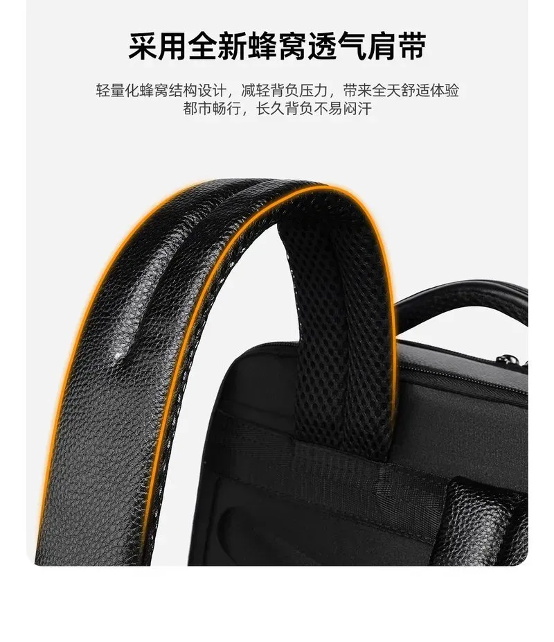 Tas Selempang Pria Polos Bentuk Kotak Tali Panjang Resleting Bahan PU Sintetis Grosir Import
