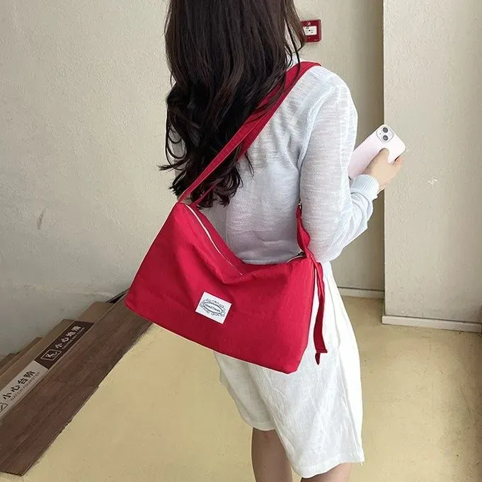 Tas Selempang Wanita Bahan PU Sintetis Motif Jaring Warna Putih Bentuk Bulat Grosir Import