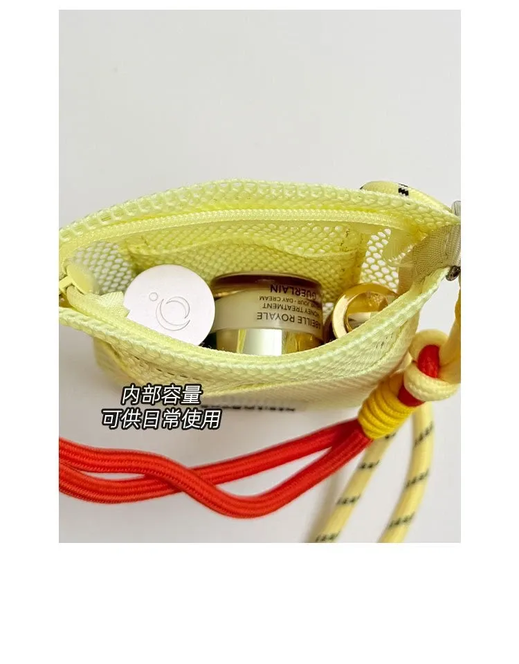 Tas Selempang Wanita Bahan Nylon Polos Warna Merah Bentuk Kotak Tali Serut Grosir Import