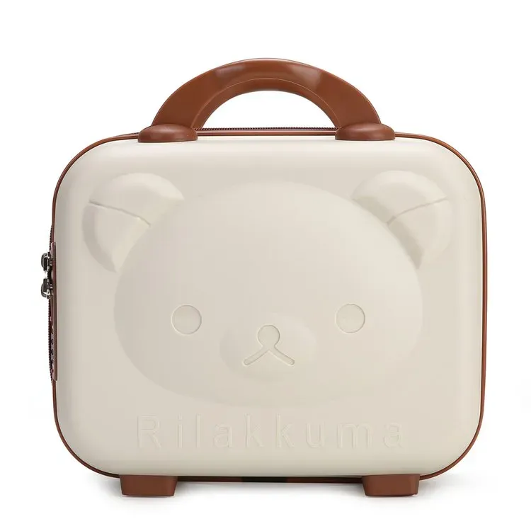 Tas Kosmetik Polos Warna Pink Bentuk Kotak Tali Lebar Resleting Grosir Import
