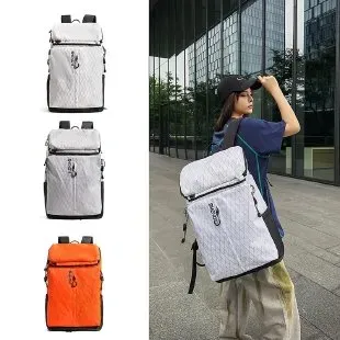 Tas Selempang Pria Bahan PU Sintetis Model Quilted Warna Putih Bentuk Kotak Tali Grosir Import