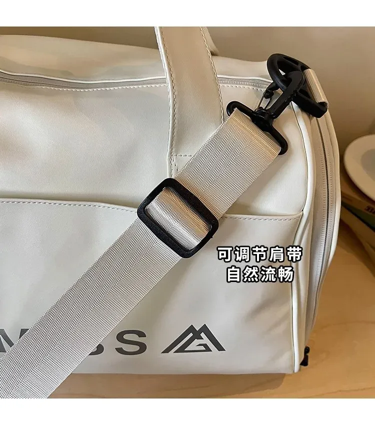 Tas Selempang Pria Bahan Nylon Polos Warna Hitam Bentuk Kotak Tali Lebar untuk Travel Grosir