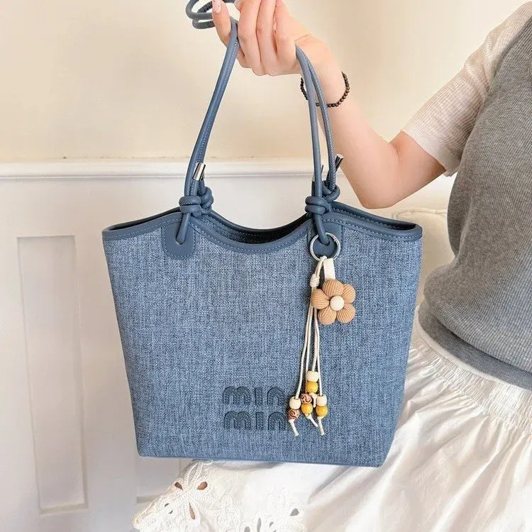 Tas Selempang Wanita Bahan PU Sintetis Polos Warna Biru Bentuk Kotak Tali Resleting Grosir