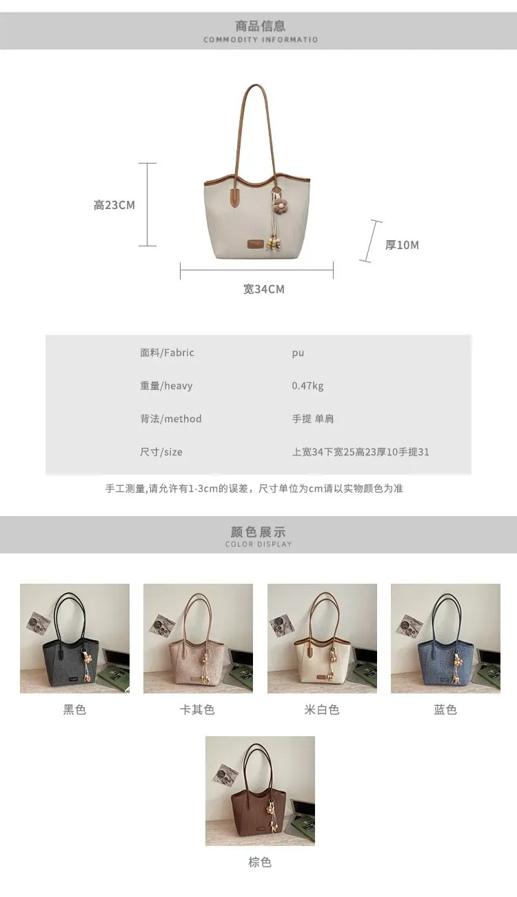 Tas Selempang Wanita Bahan PU Sintetis Polos Bentuk Kotak Tali Panjang Resleting untuk Jualan