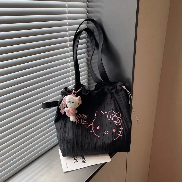 Tas Selempang Wanita Bahan PU Sintetis Motif Print Warna Pink Bentuk Kotak Tali untuk Reseller