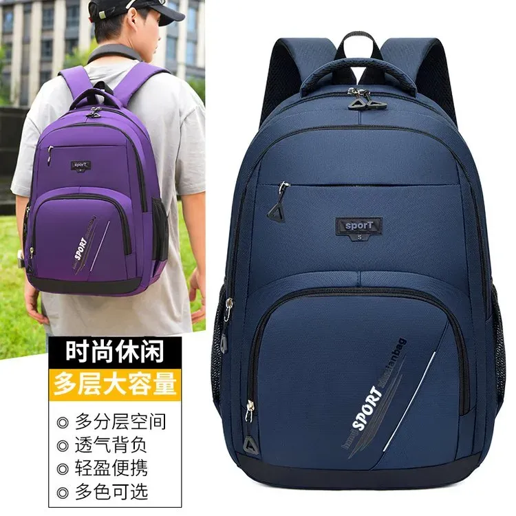Tas Selempang Pria Bahan PU Sintetis Polos Warna Hitam Bentuk Kotak Tali Panjang Grosir Import