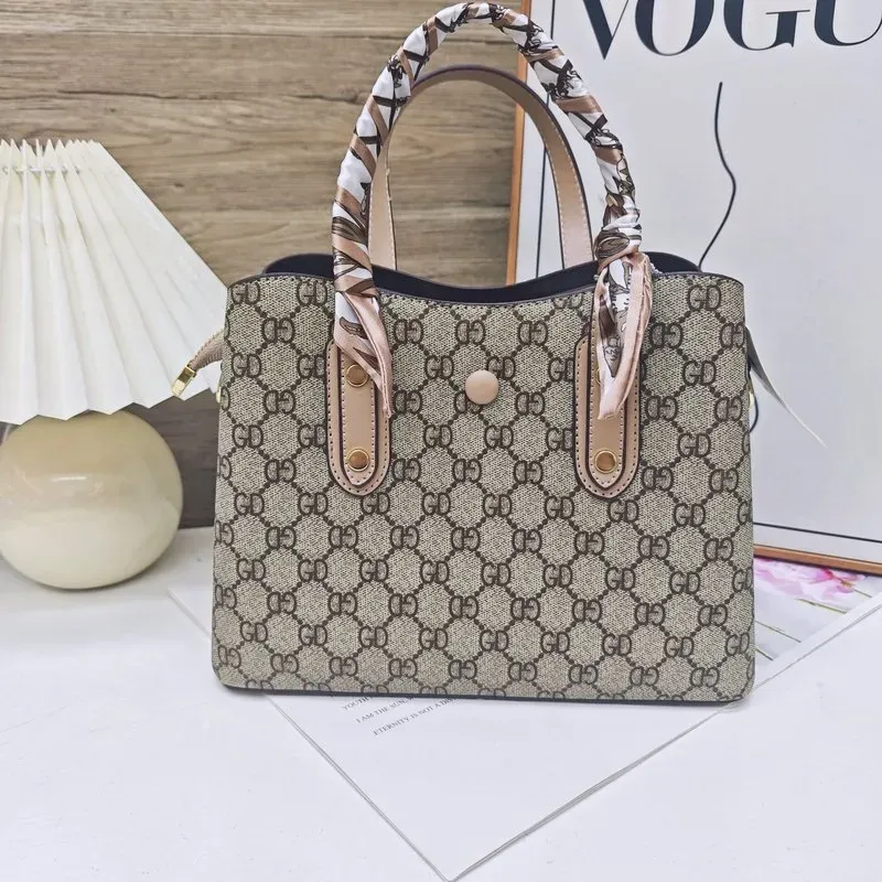 Tas Selempang Wanita Bahan Oxford Motif Print Bentuk Kotak Tali Lebar Model Flap Grosir Import
