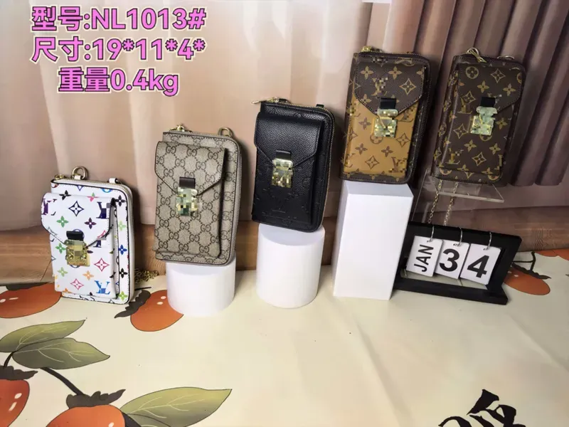 Tas Selempang Wanita Bahan PU Sintetis Motif Print Bentuk Kotak Tali Panjang Stok China