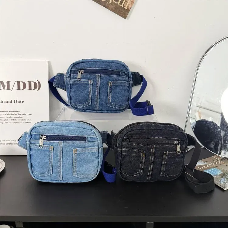 Tas Ransel Wanita Bahan Nylon Warna Putih Resleting Grosir Import