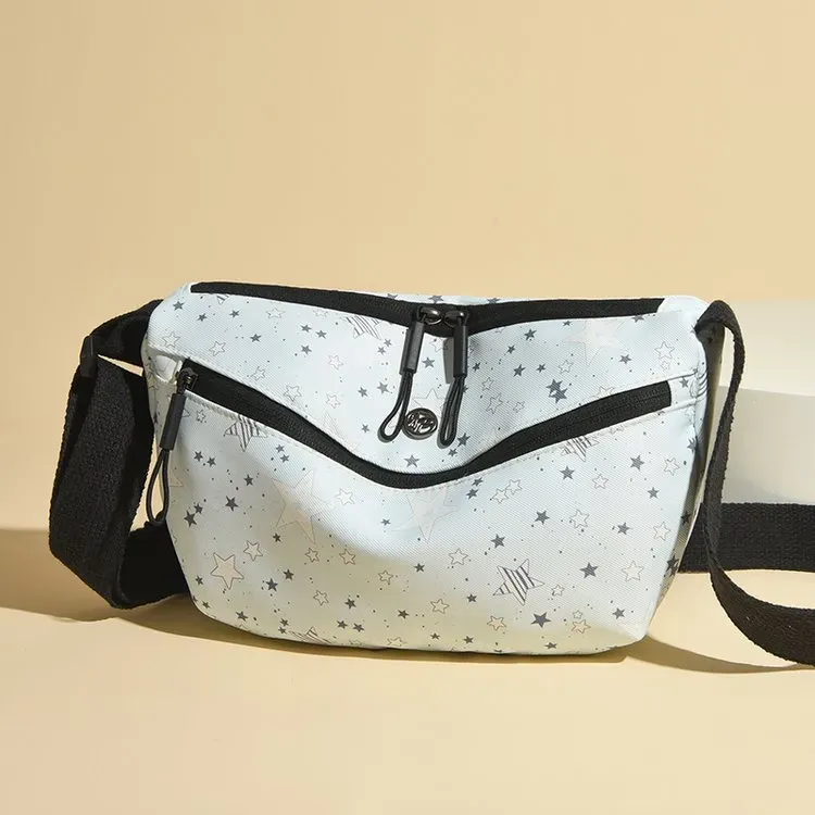 Tas Ransel Wanita Bahan Oxford Motif Grid Warna Hijau Bentuk Bulat Tali Serut Grosir Import