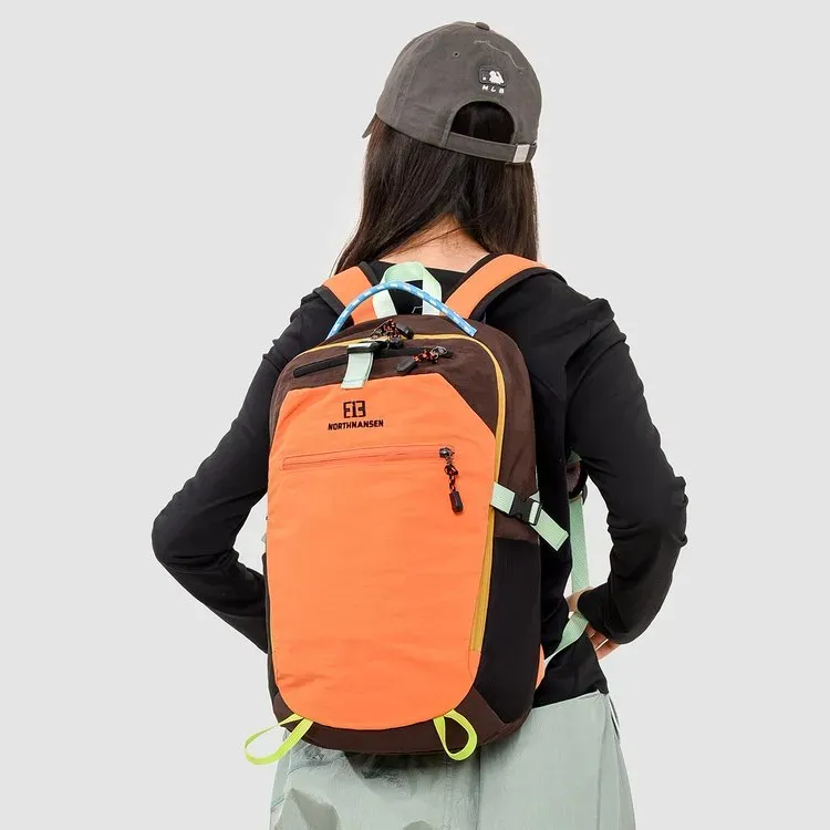Tas Ransel Wanita Bahan Nylon Warna Hitam Resleting Grosir Import